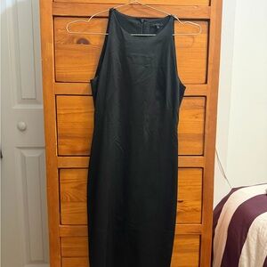 Theory Black Midi Dress